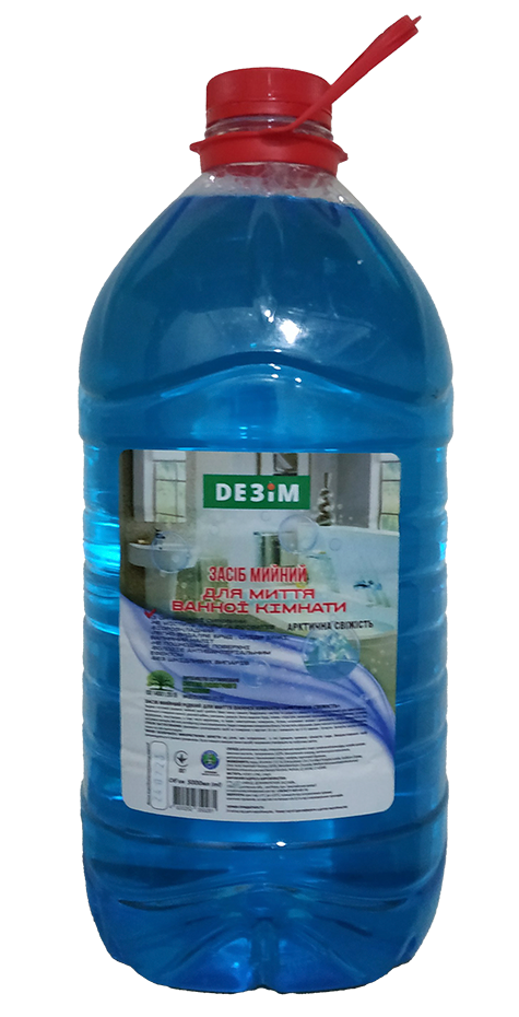 Засіб мийний рідкий для миття ванної кімнати «АРКТИЧНА СВІЖІСТЬ», DЕЗІМ, 5л